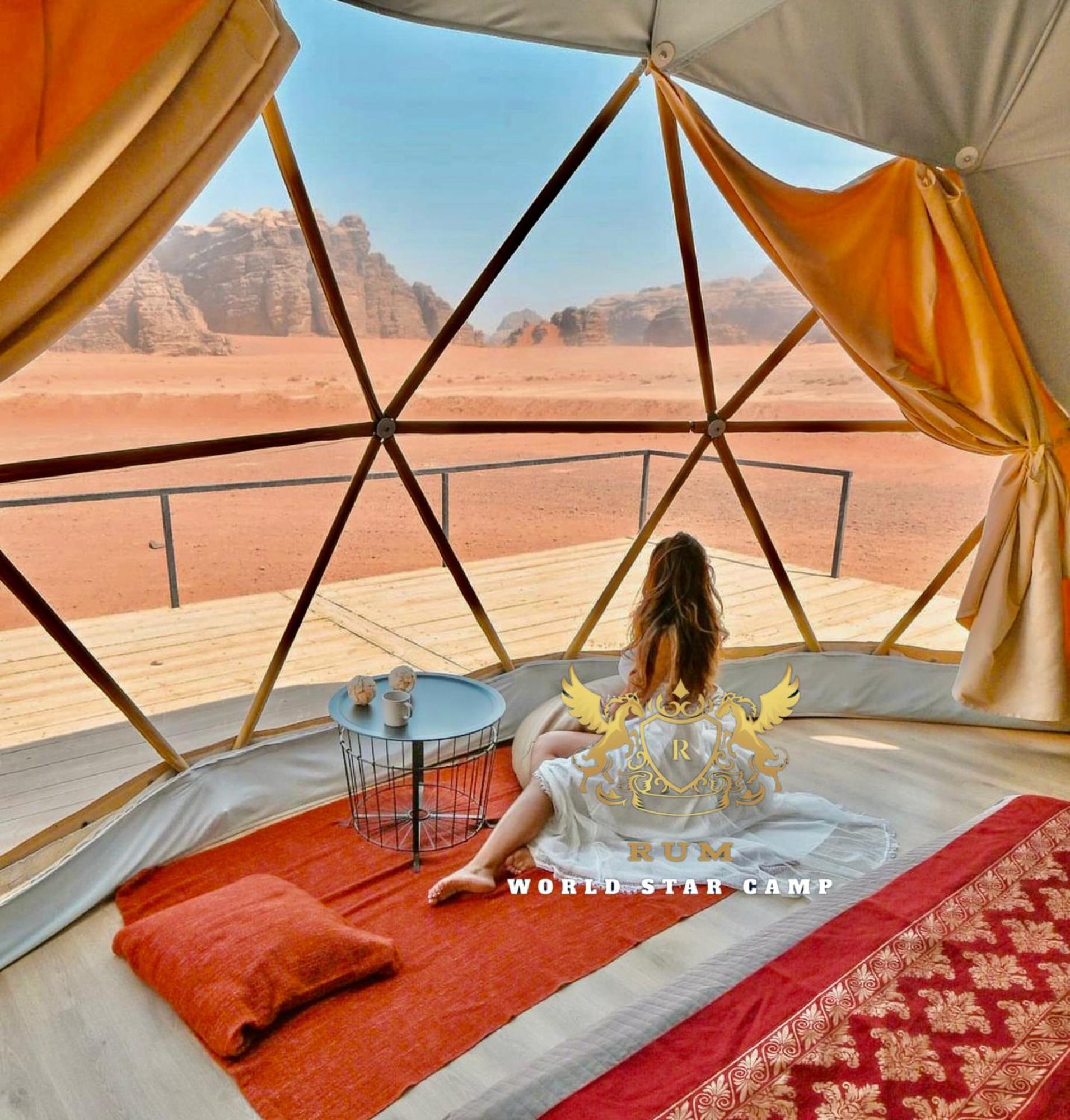 Rum Mountain Luxury Camp Aparthotel Wadi Rum Exterior foto