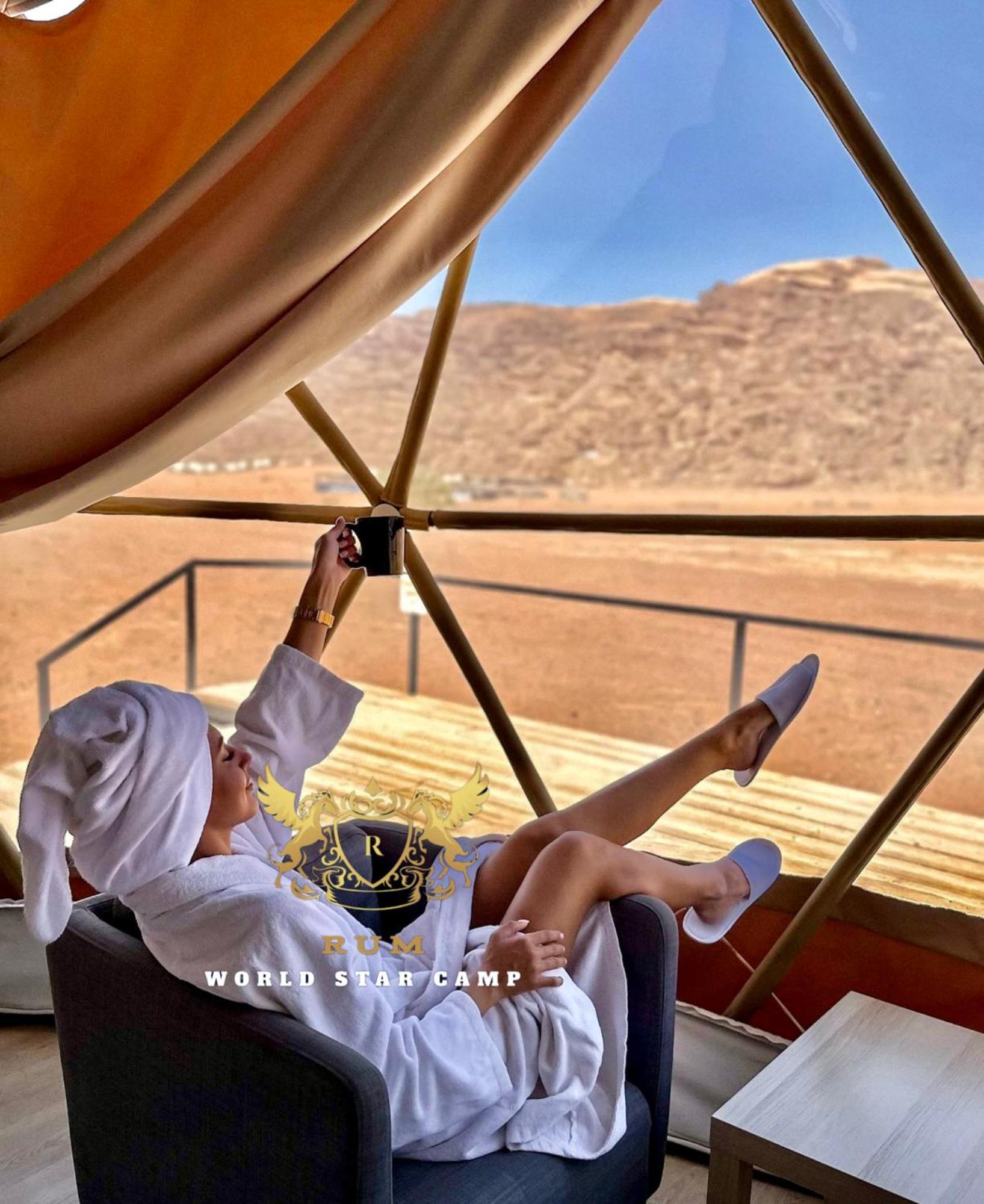 Rum Mountain Luxury Camp Aparthotel Wadi Rum Exterior foto