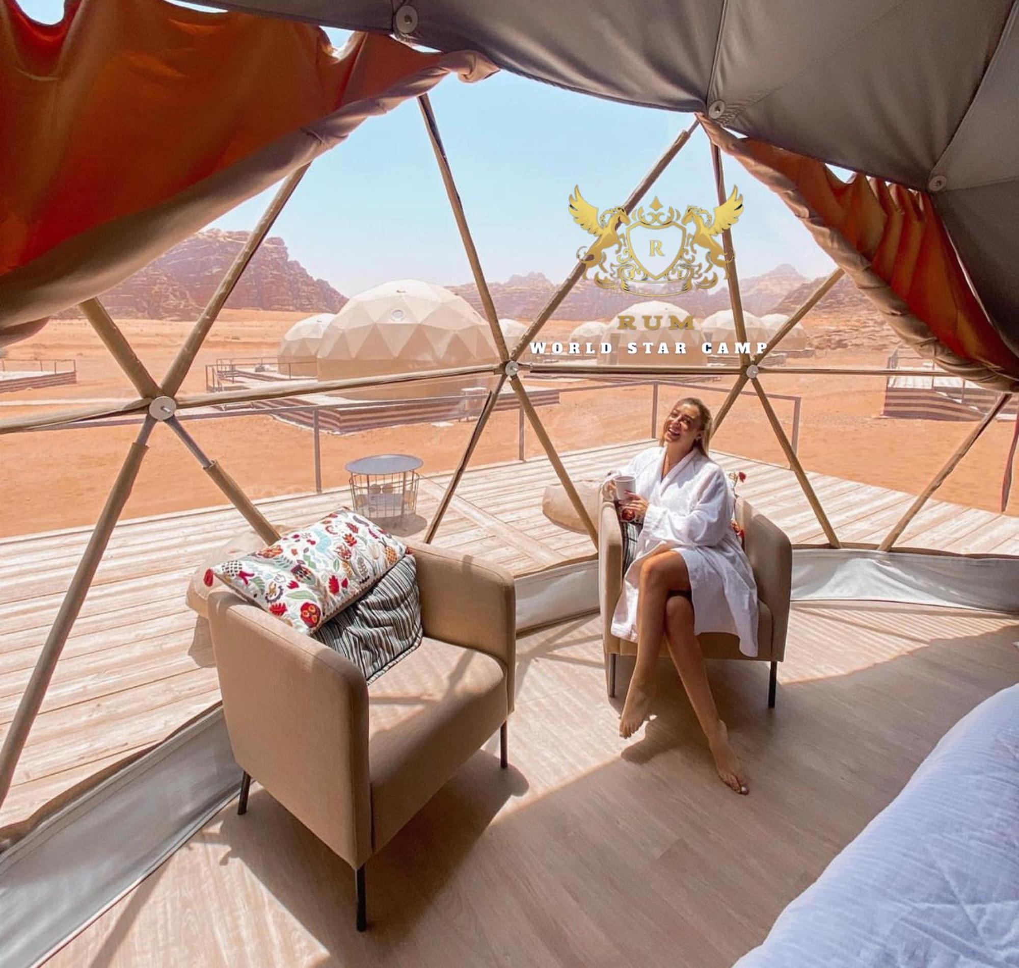 Rum Mountain Luxury Camp Aparthotel Wadi Rum Exterior foto