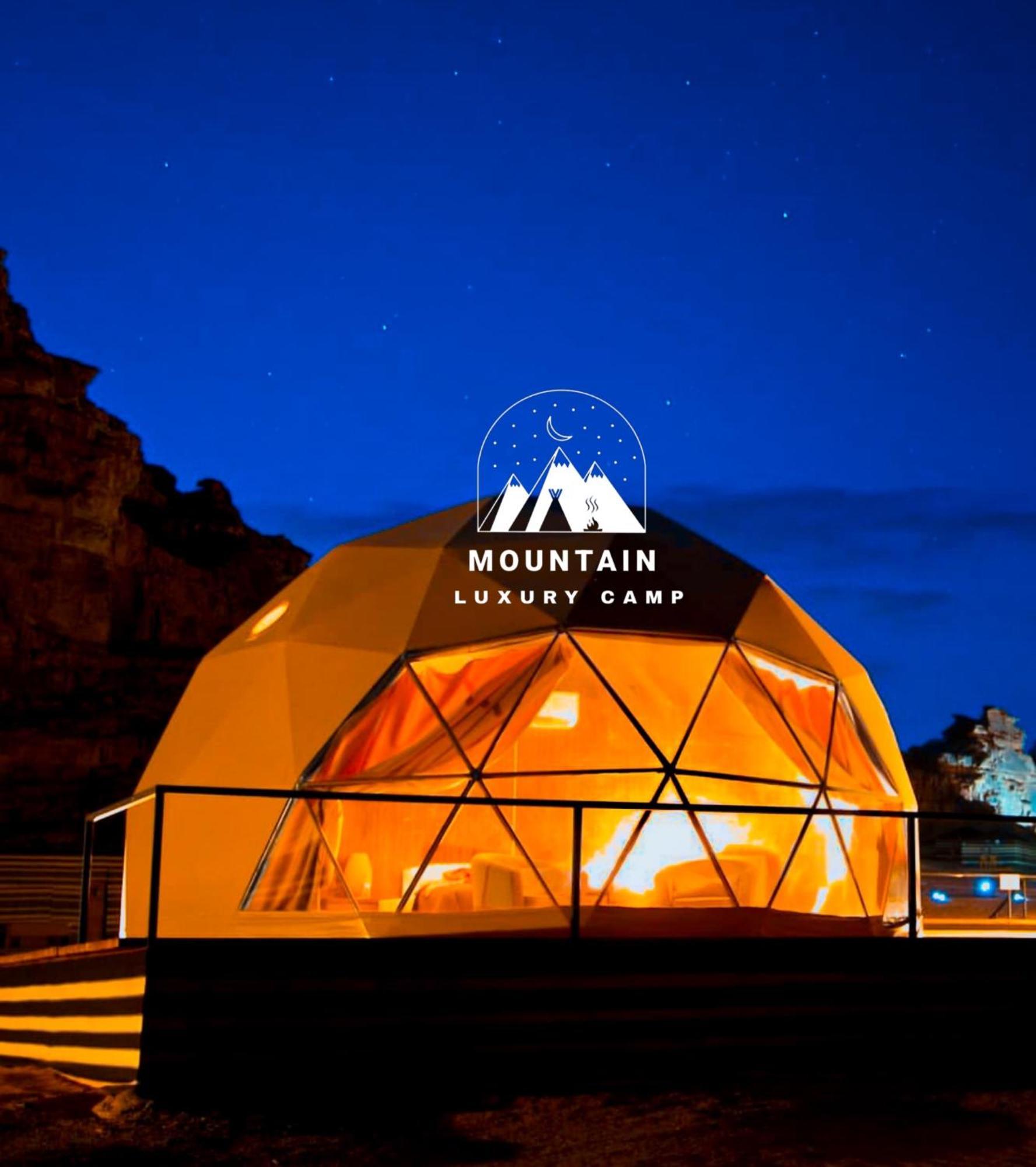 Rum Mountain Luxury Camp Aparthotel Wadi Rum Exterior foto