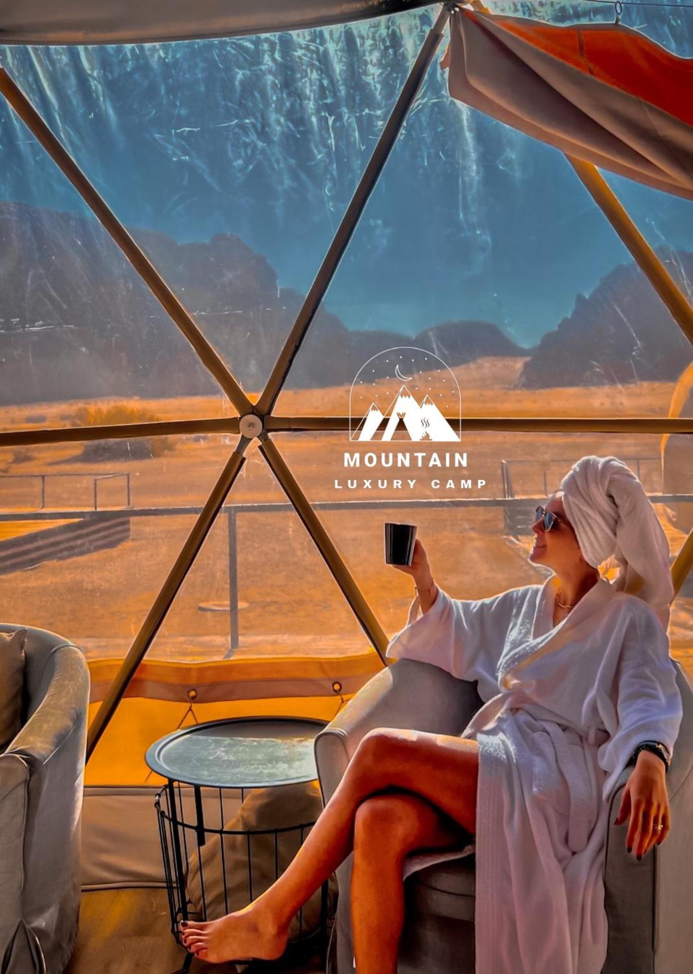 Rum Mountain Luxury Camp Aparthotel Wadi Rum Exterior foto
